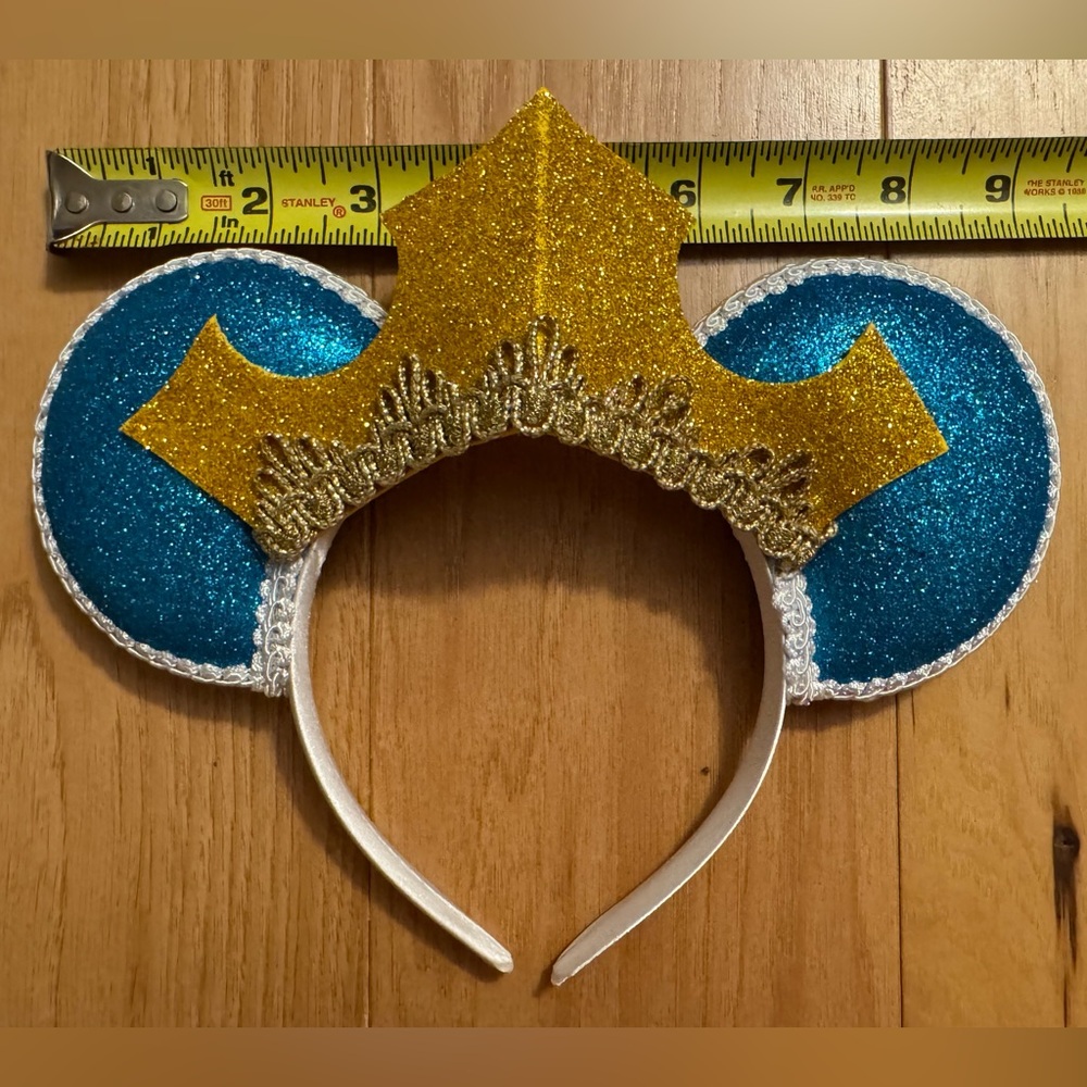 NEW! Sleeping Beauty Blue featuring Aurora Crown Mickey ears - Picture 1 of 3